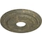 Ekena Millwork Federal Ceiling Medallion (Canopies up to 8 1/2"), 15 3/8"OD x 3 5/8"ID x 1"P, Witch Hazel Crackle CM15FEWHC - alternate 2